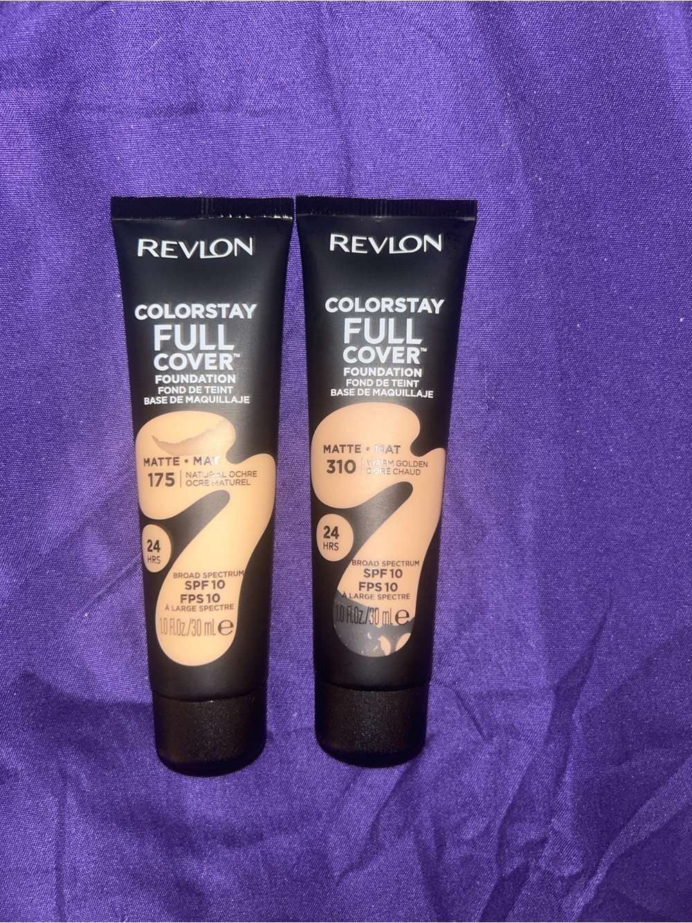 Revlon Colorstay Full Cover Foundation Matte 175 & 310
